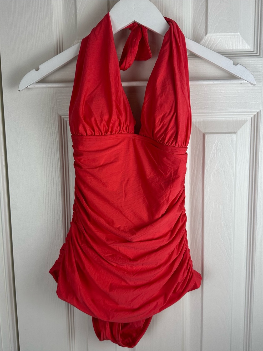 St. John Halter One-Piece Swimsuit